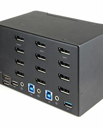 Kvm Switch Startech 2port Displayport Sv231qdpu34k