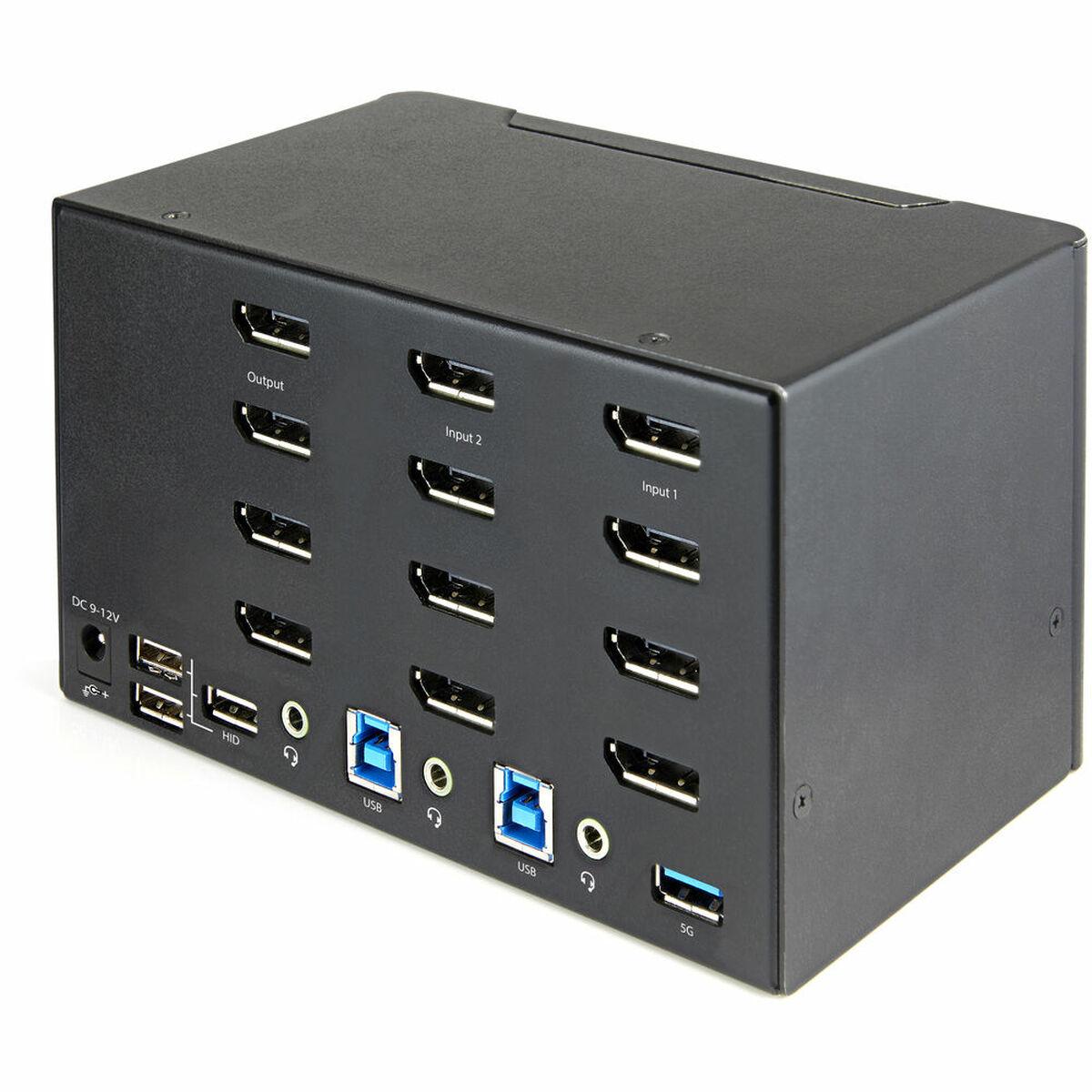 Kvm Switch Startech 2port Displayport Sv231qdpu34k