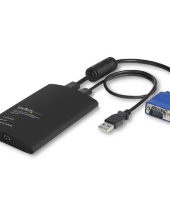 Kvm Switch Startech Notecons02 Usb Til Vga Sort