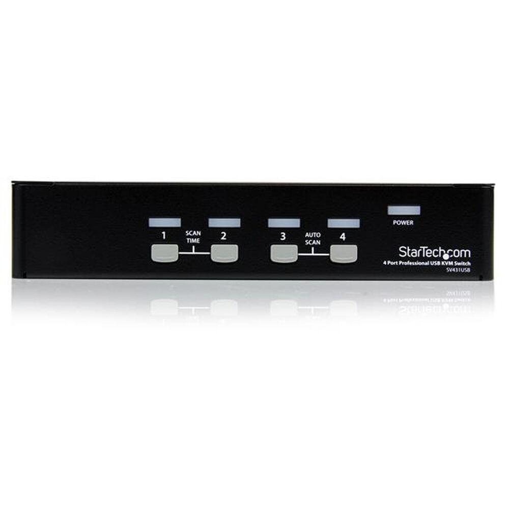 Kvm Switch Startech Sv431usb Porte Usb Vga