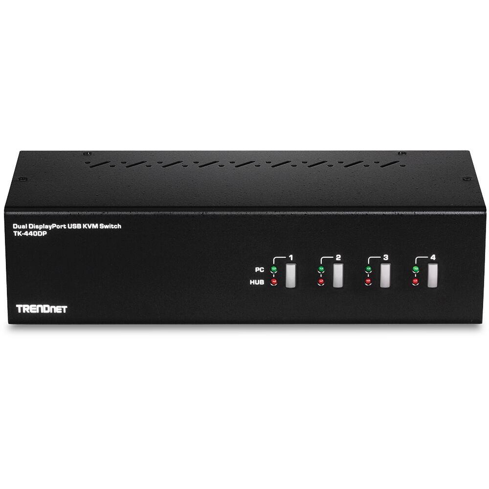 Kvm Switch Trendnet 440dp Dual Displayport Porte