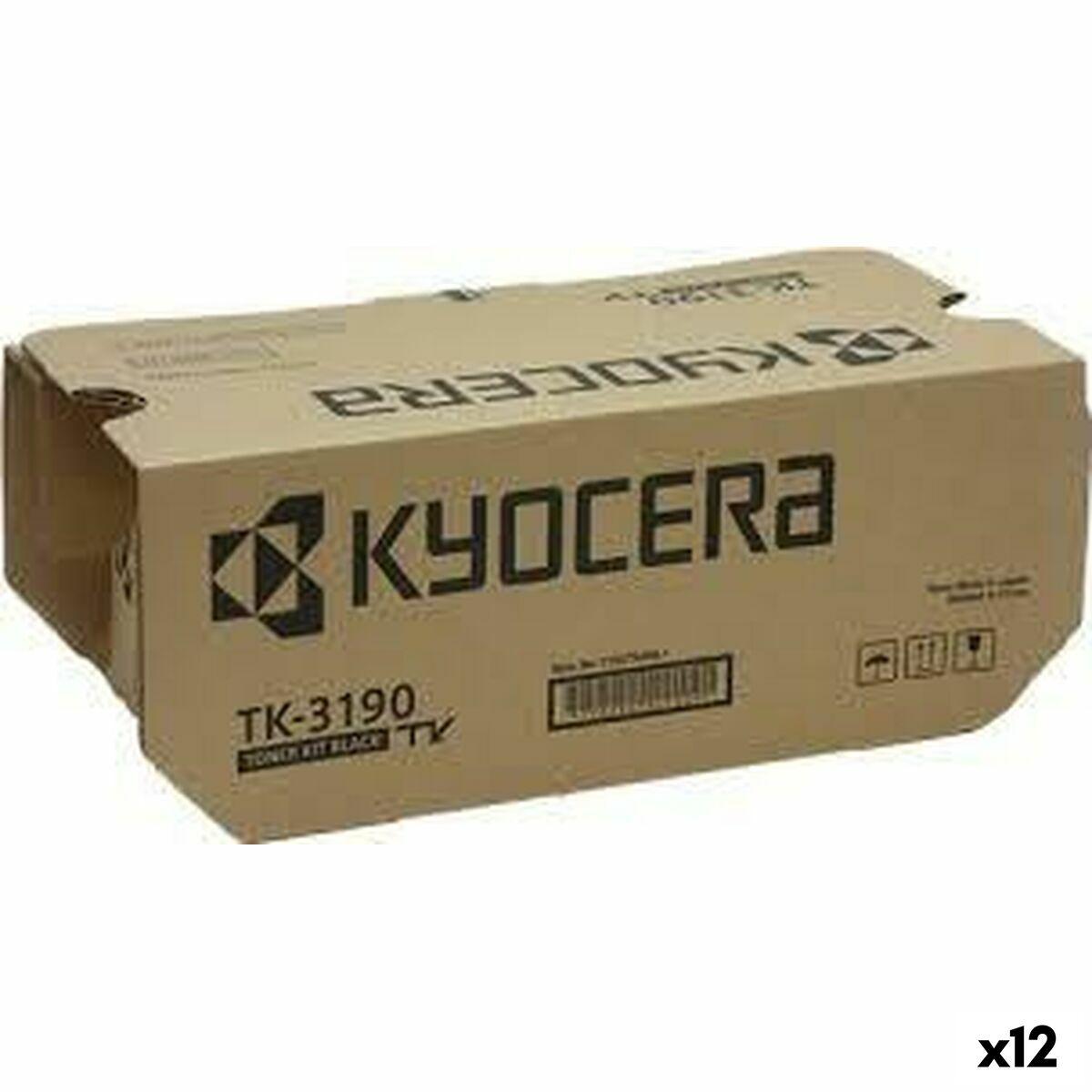 Kyocera 3190 Toner Sort Pakke Med