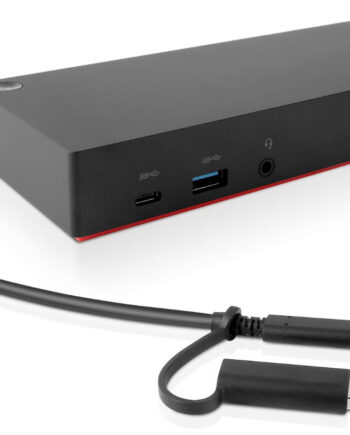 Lenovo 40af0135eu Dockingstation Ledningsført Sort