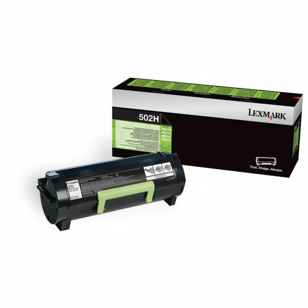 Lexmark 502h Sort Toner Kompatibel Med Ms310 Ms410 Ms610