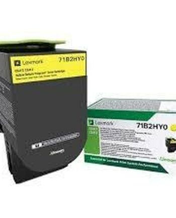 Lexmark 71b2hy0 Toner Gul Original 500 Sider
