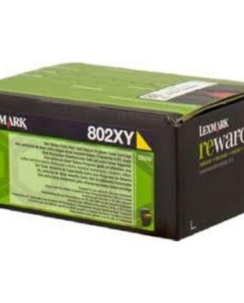 Lexmark 802xy Toner Gul Original 000 Sider