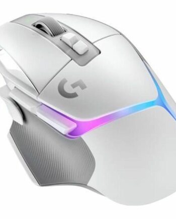 Logitech G502 Plus Trådløs Gamingmus Hvid