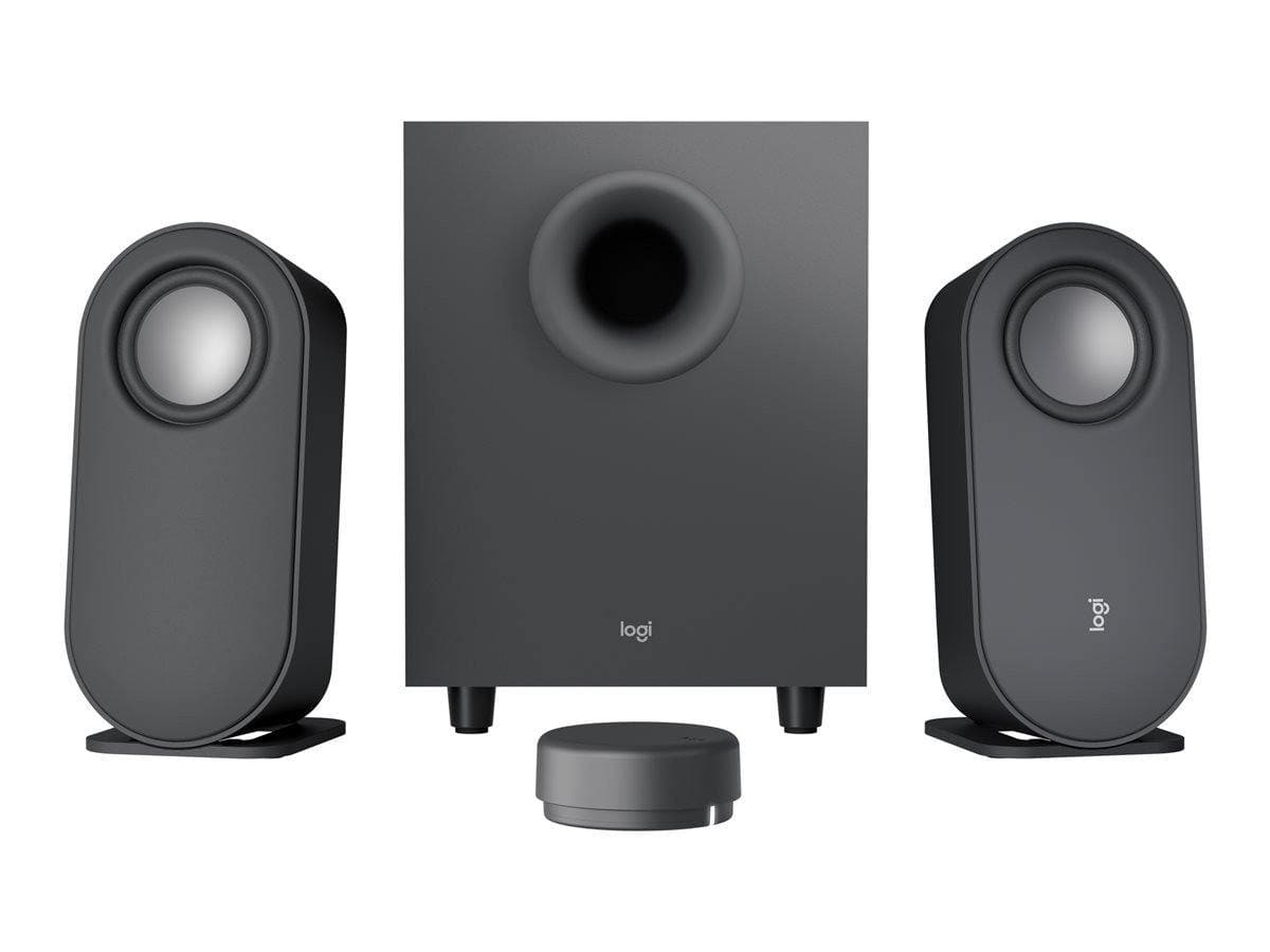 Logitech Z407 Computer Højttalere Med Subwoofer Bluetooth Tilslutning Graphite Geekd