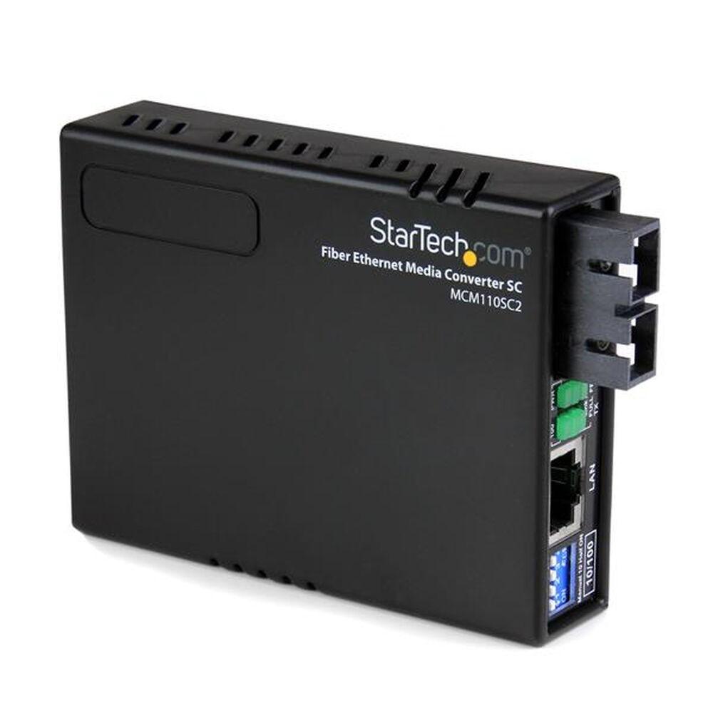 Mediakonverter Rj45 Til Fiber Startech Mcm110sc2eu