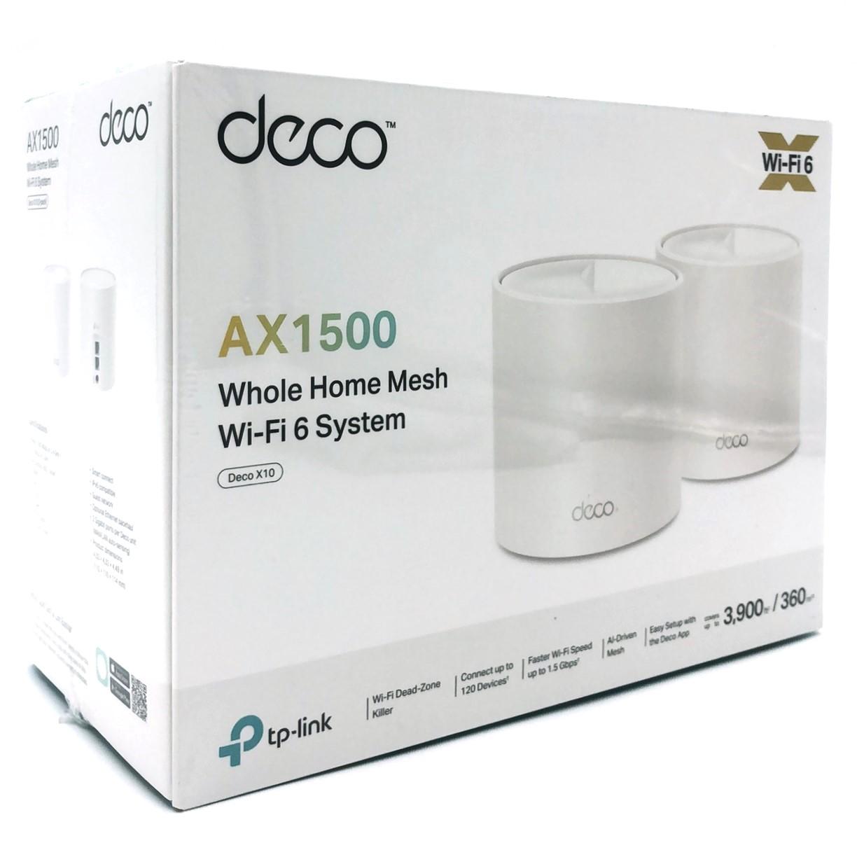 Mesh System Link Deco X10 Pack Ax1500