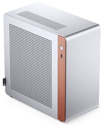Miniitx Kabinet Jonsbo Nv10 Sølv Mini Tower