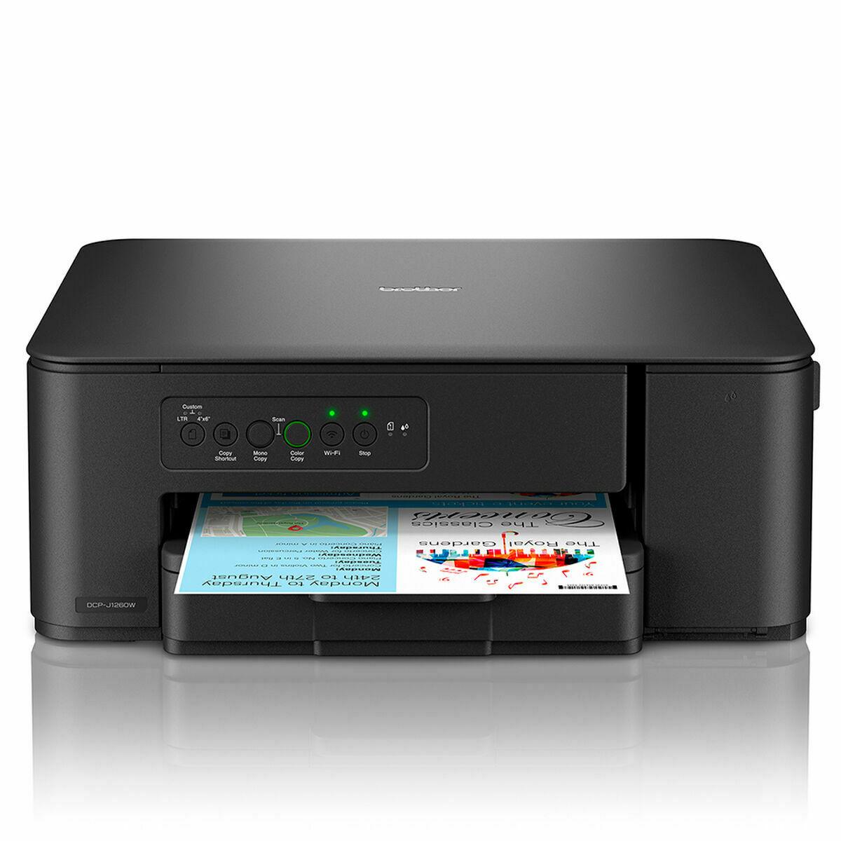 Multifunktionsprinter Brother Dcp J1260w Wifi Farve Inkjet