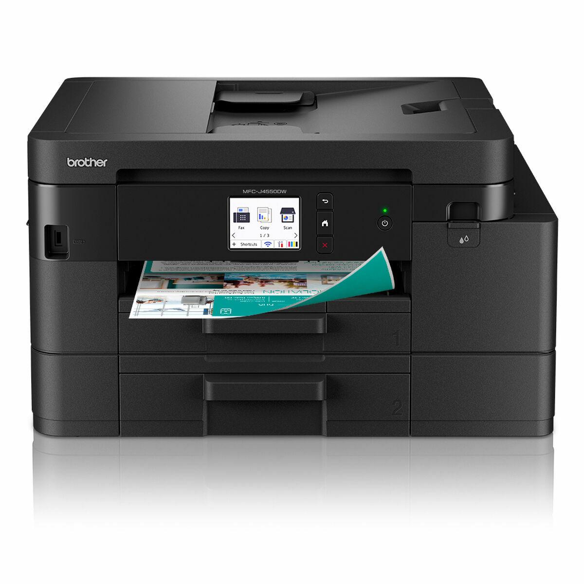 Multifunktionsprinter Brother Mfc J4550dw Farve Inkjet Med Wifi