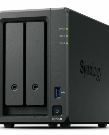 Nas Server Synology Ds725 Sort Amd Ryzen R1600