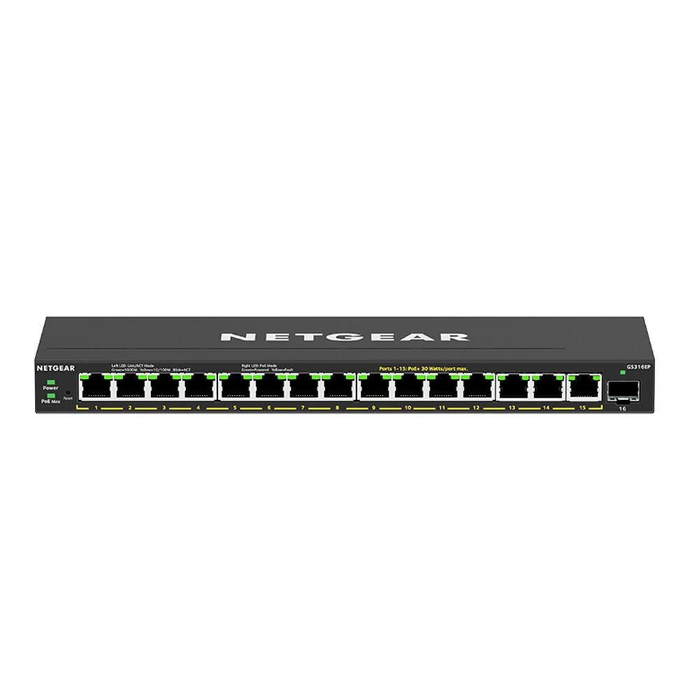Netgear Gs316ep 100pes Switch Porte Gbps