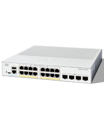 Netværksswitch Cisco Catalyst C1300 16p Hvid
