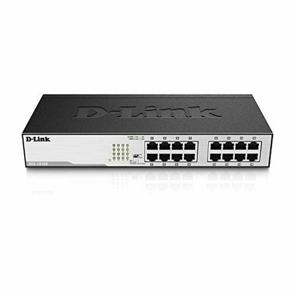 Netværksswitch Link Dgs 1016d Port Gigabit