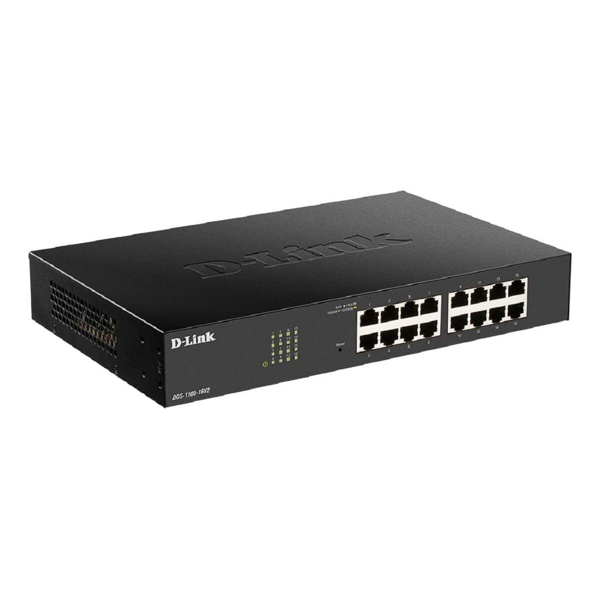 Netværksswitch Link Dgs 1100 16v2 Ports Gbps
