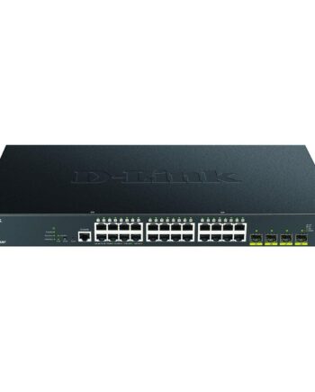 Netværksswitch Link Dgs 1250 28xmp Porte Sort