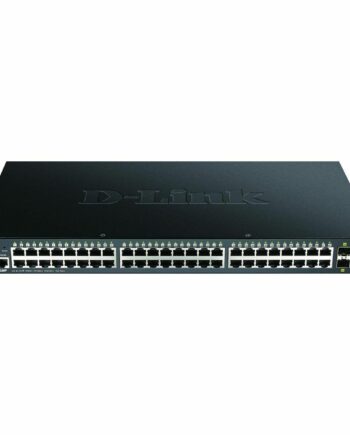Netværksswitch Link Dgs 1250 52xmp Porte Sort