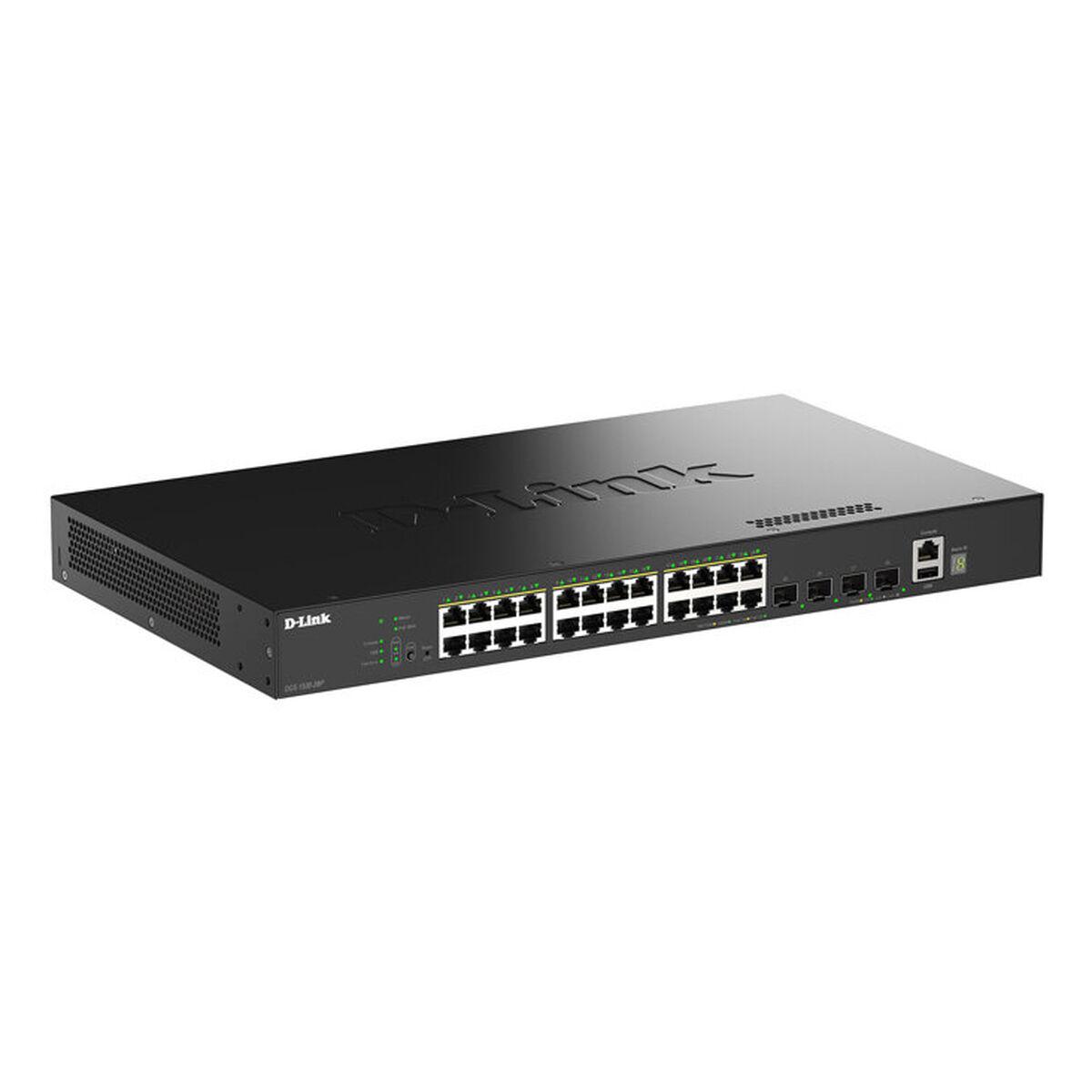 Netværksswitch Link Dgs 1530 28p 24x Rj45 Stabelbar