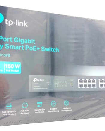 Netværksswitch Link Easy Smart Sg1016pe Porte Gigabit Poe