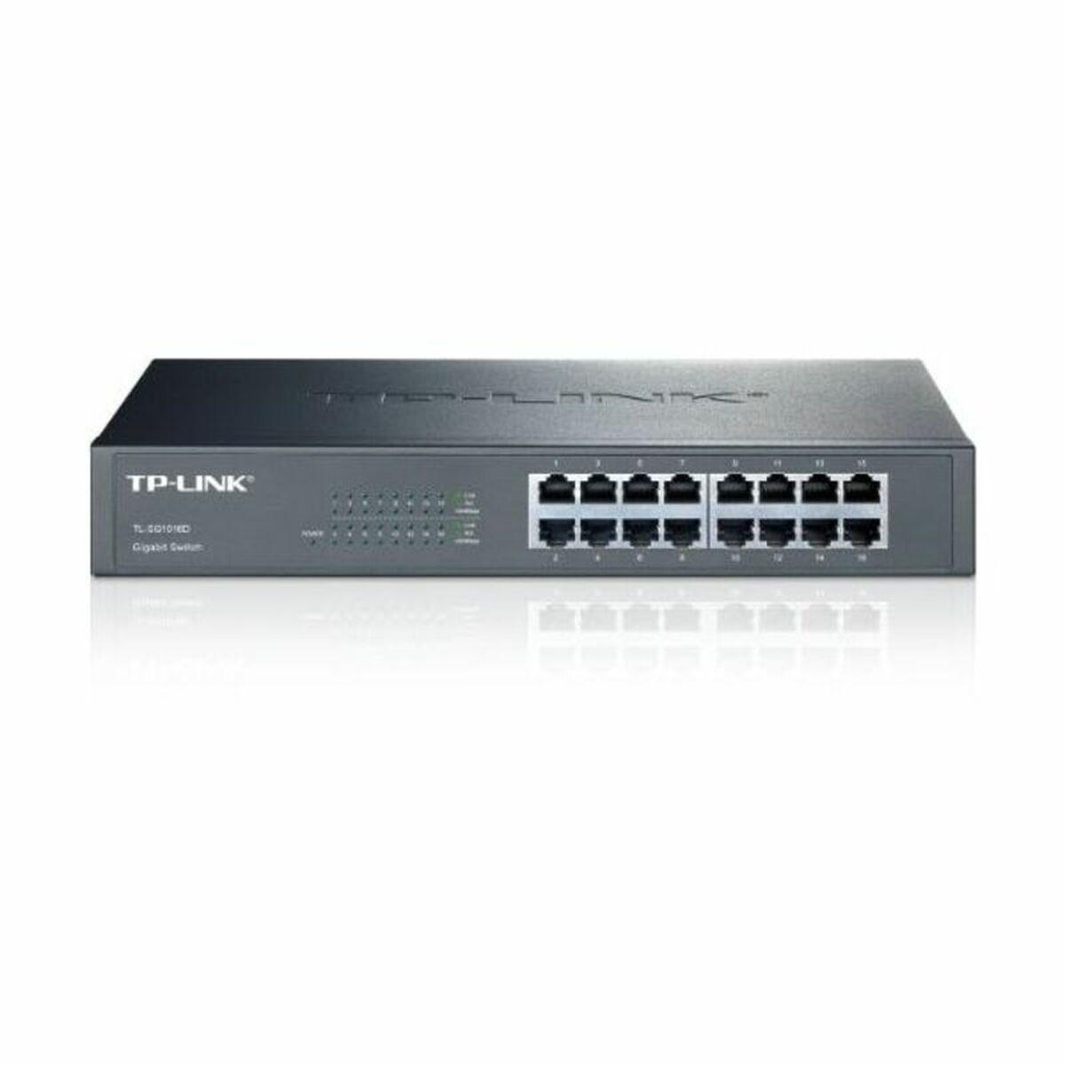 Netværksswitch Link Sg1016d Port Gigabit Gbit