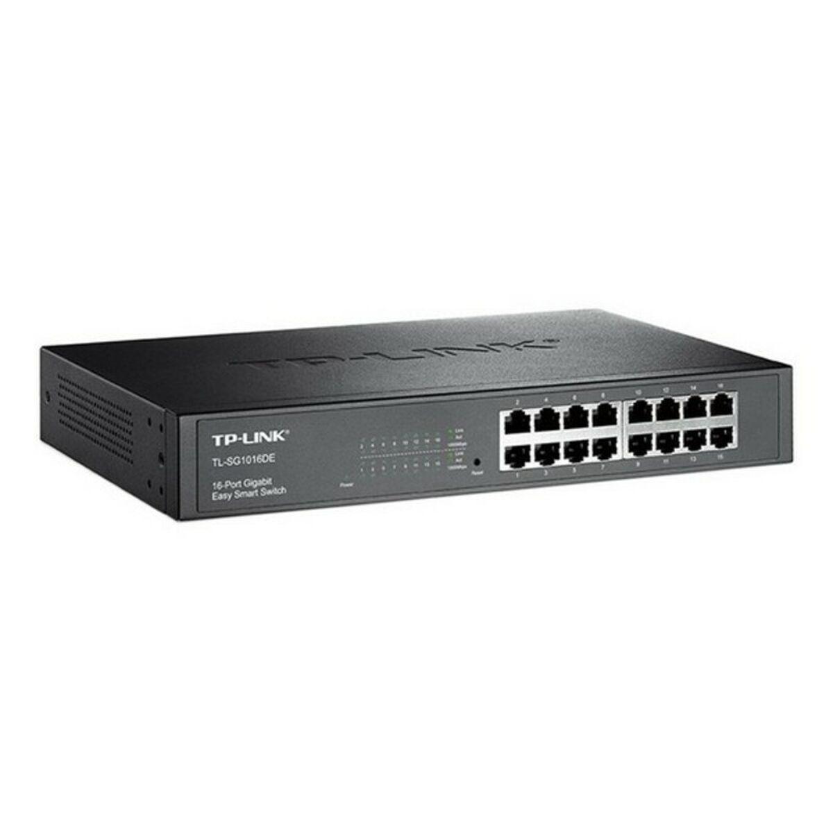 Netværksswitch Link Sg1016de Port Gigabit Sort