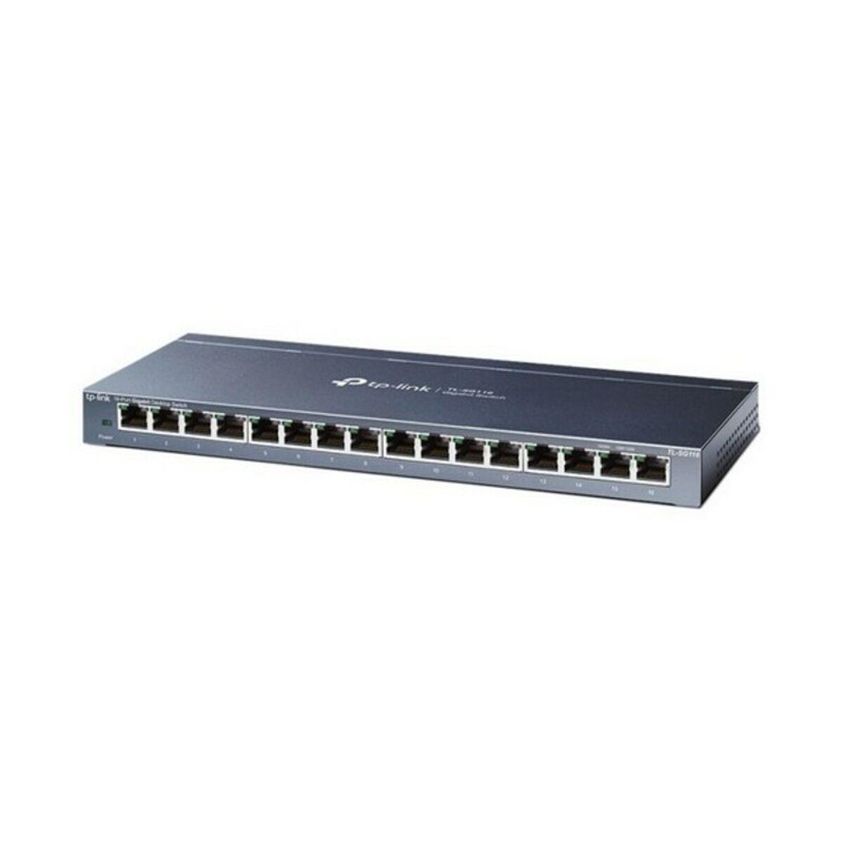 Netværksswitch Link Sg116 Ports Gigabit Sort