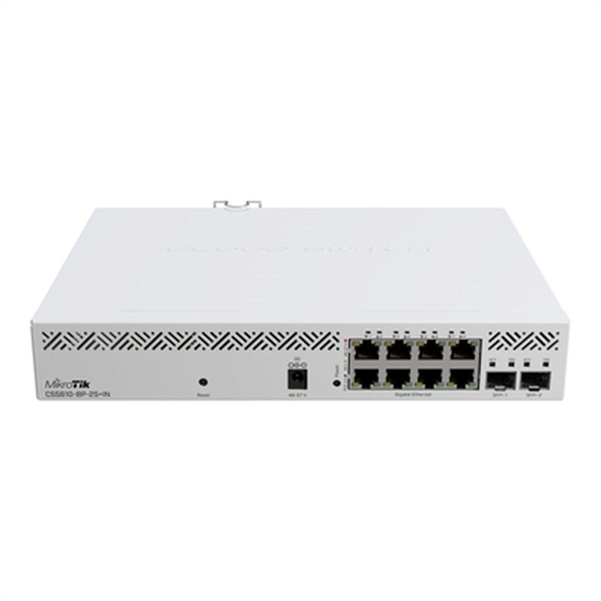 Netværksswitch Mikrotik Css610 Porte Poe Sfp