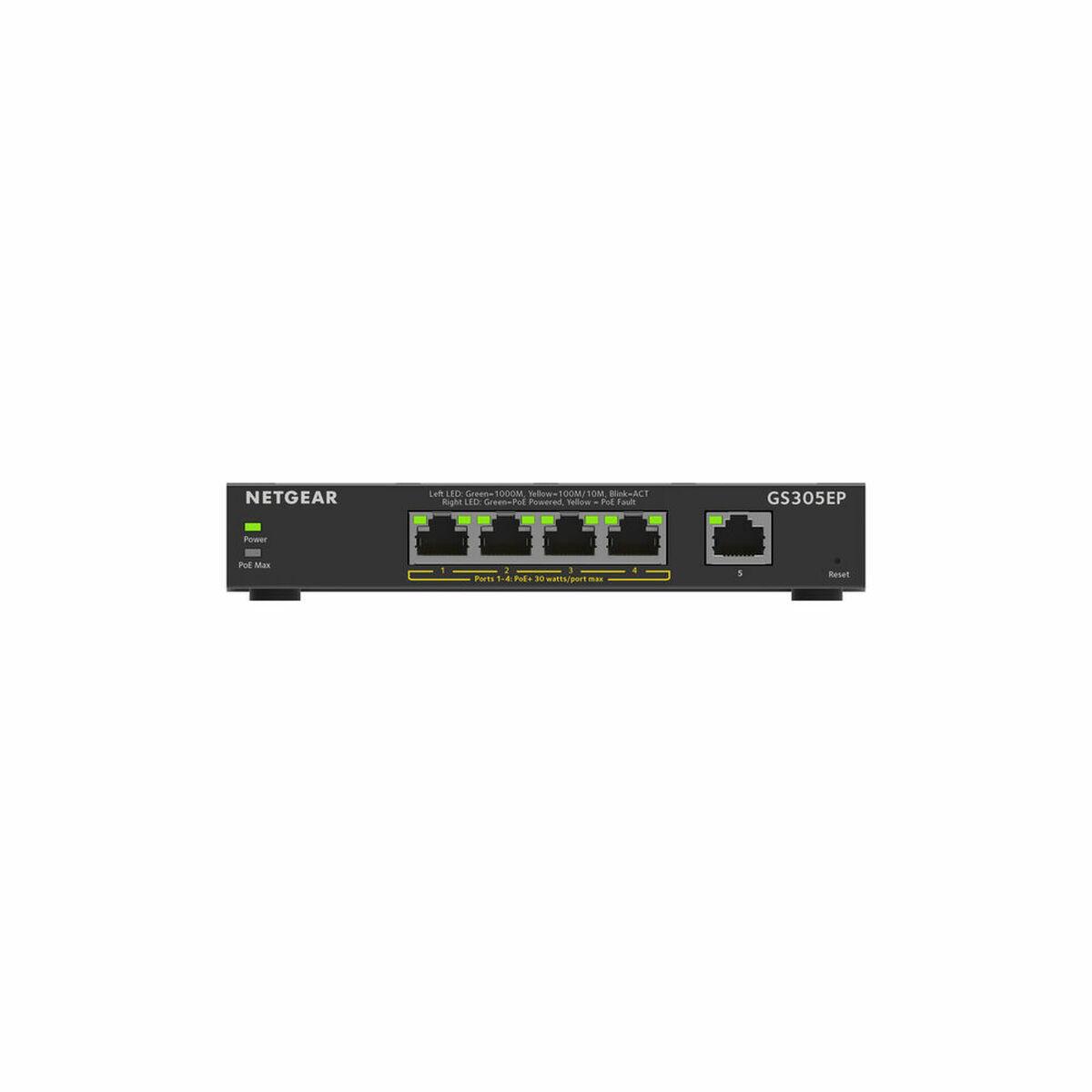 Netværksswitch Netgear Gs305ep 100pes Porte