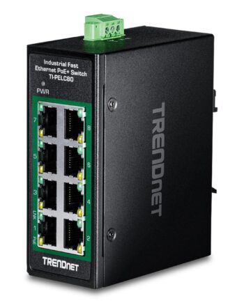 Netværksswitch Trendnet Pelc80 Ports Fast Ethernet Poe