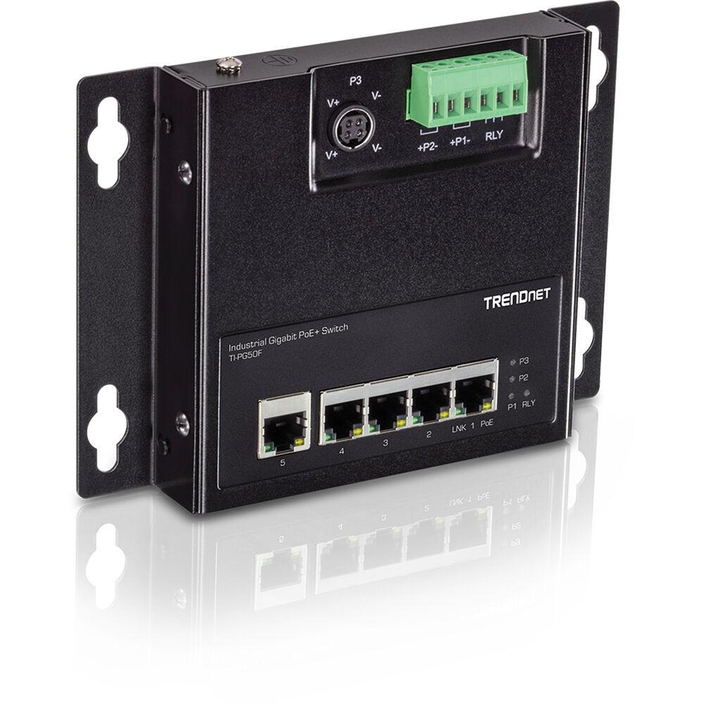 Netværksswitch Trendnet Pg50f Gigabit Poe