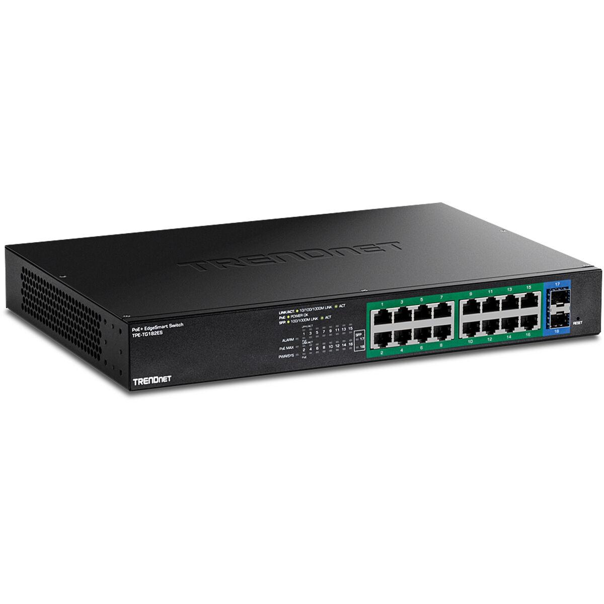 Netværksswitch Trendnet Tpe Tg182es Ports Gigabit Poe