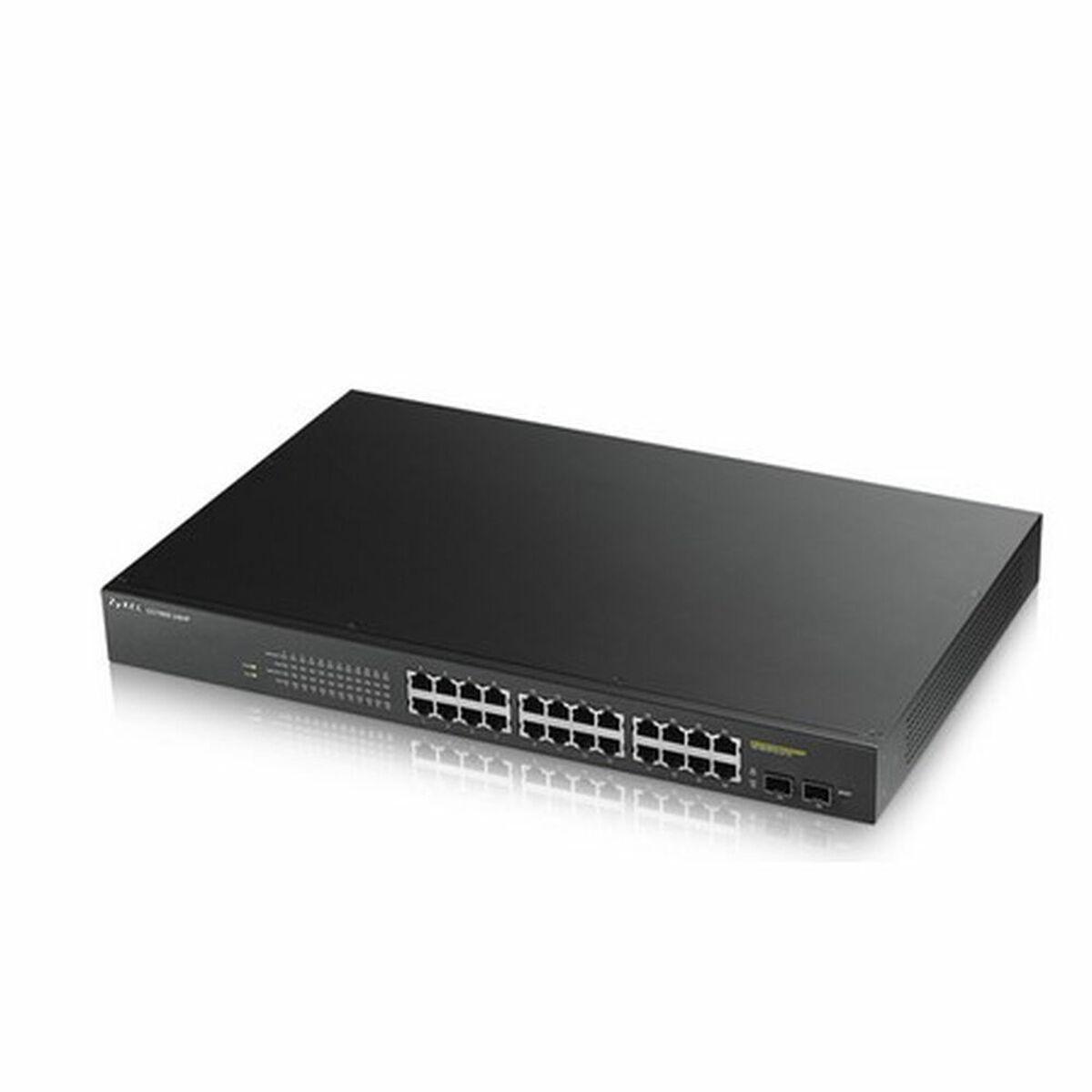 Netværksswitch Zyxel Gs1900 24hp & Sfp Porte