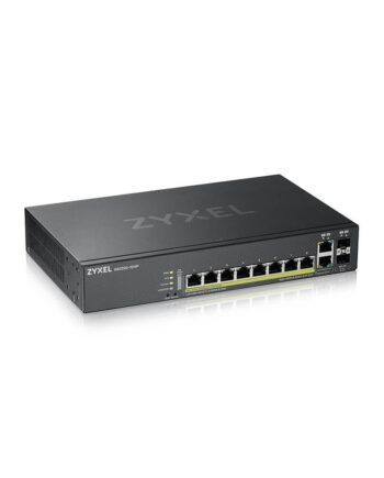 Netværksswitch Zyxel Gs2220 10hp Managed Gigabit Poe Sort