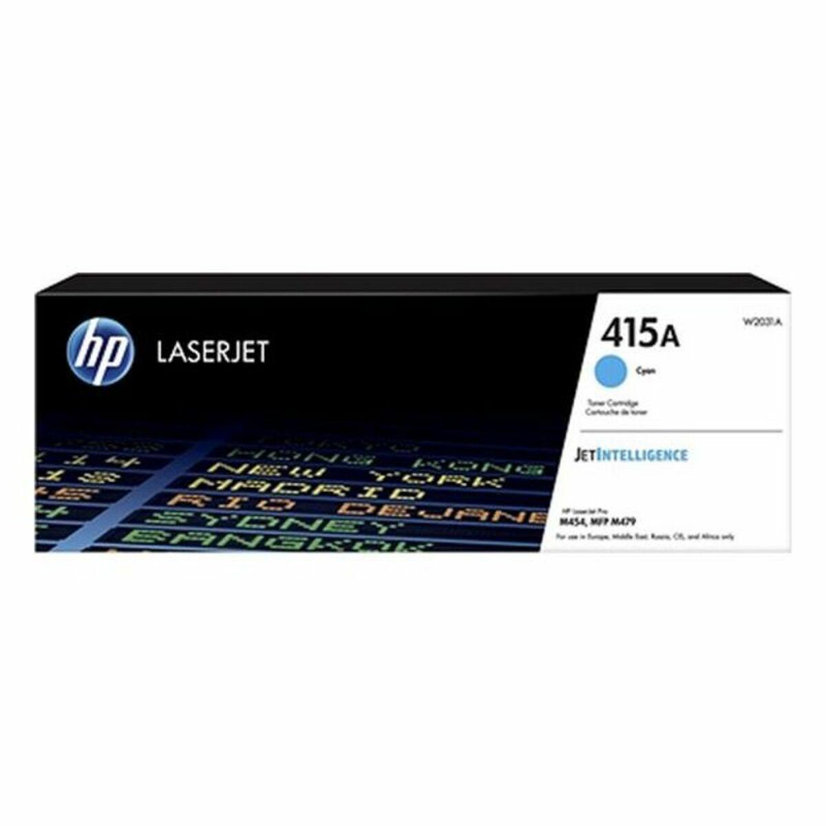 Original Toner W2031a Cyan Til Laserjet Pro Enterprise