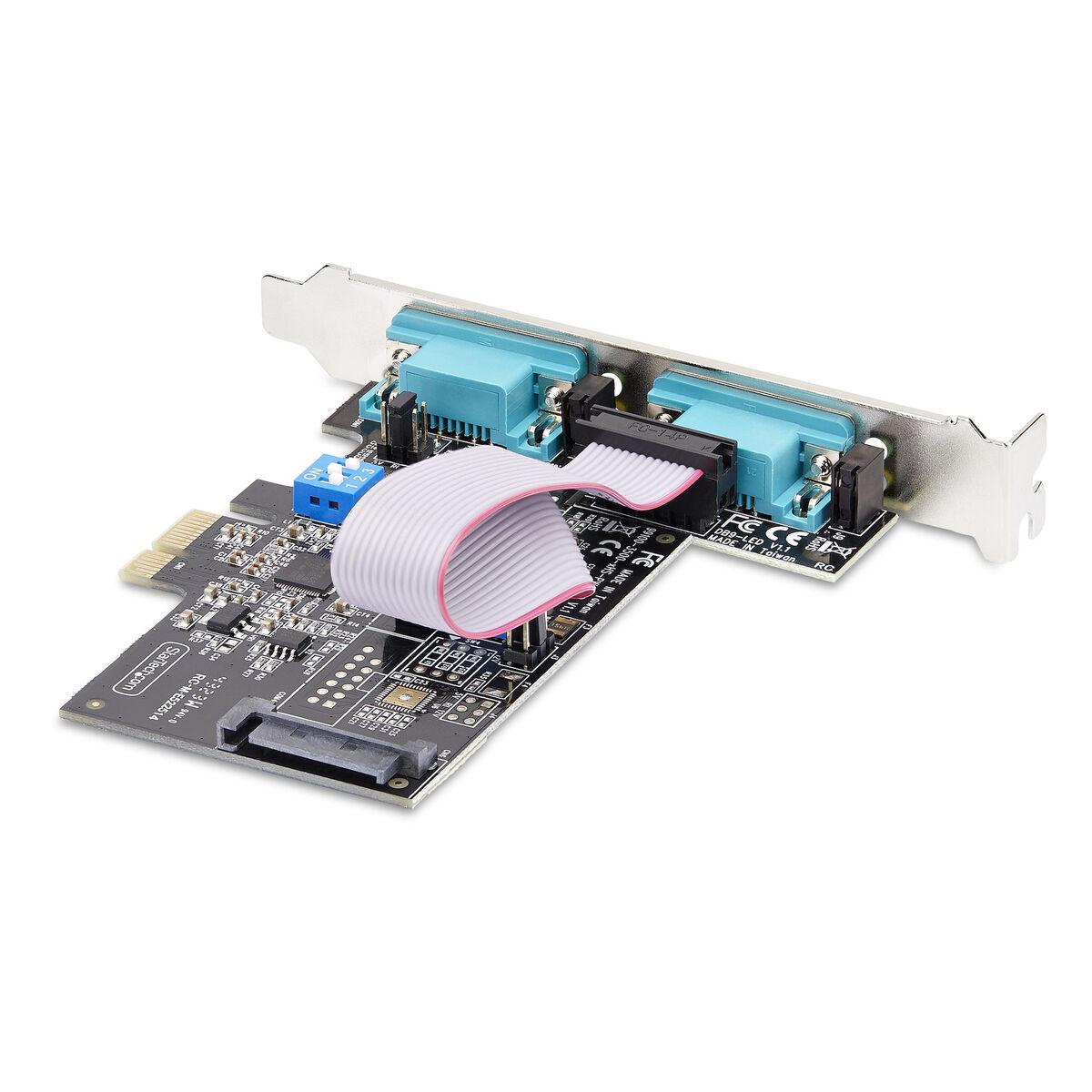 Pcie Controllerkort Startech 232 422 485 Sort