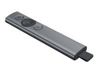 Præsentationsfjernbetjening Logitech Spotlight Skifergrå