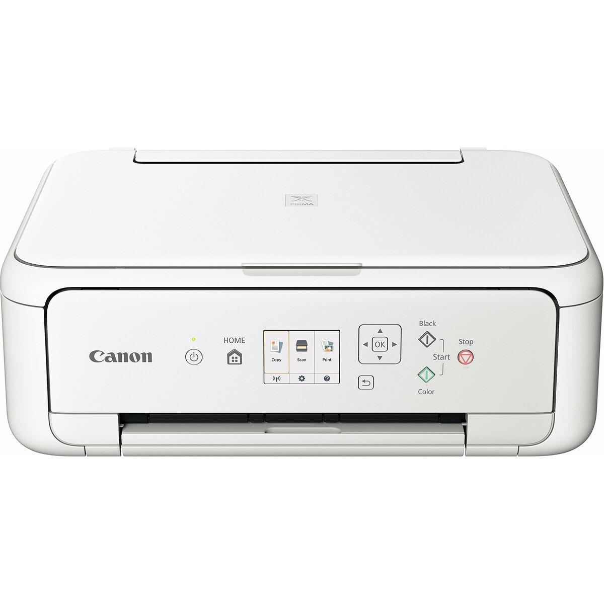 Printer Multifunktion Canon Ts5151 Hvid Inkjet Med Wifi
