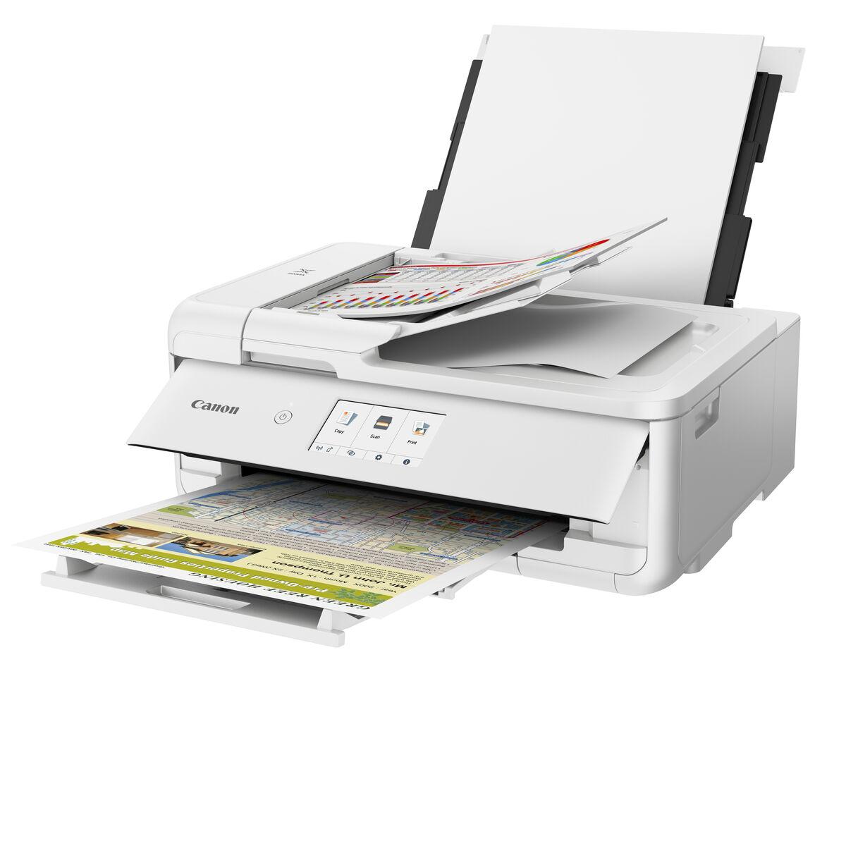Printer Multifunktionsprinter Canon Pixma Ts9551ca Hvid