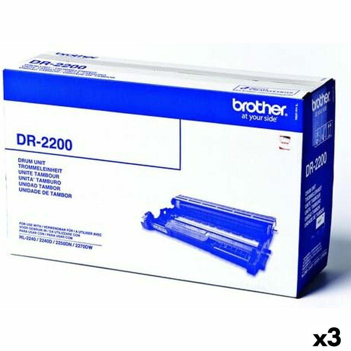 Printertromle Brother 2200 Sort Pak