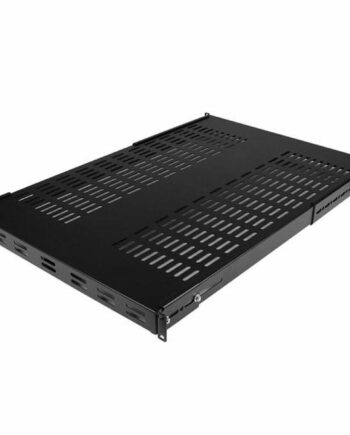 Rack Hylde Startech Fast Ventilationsbakke Sort
