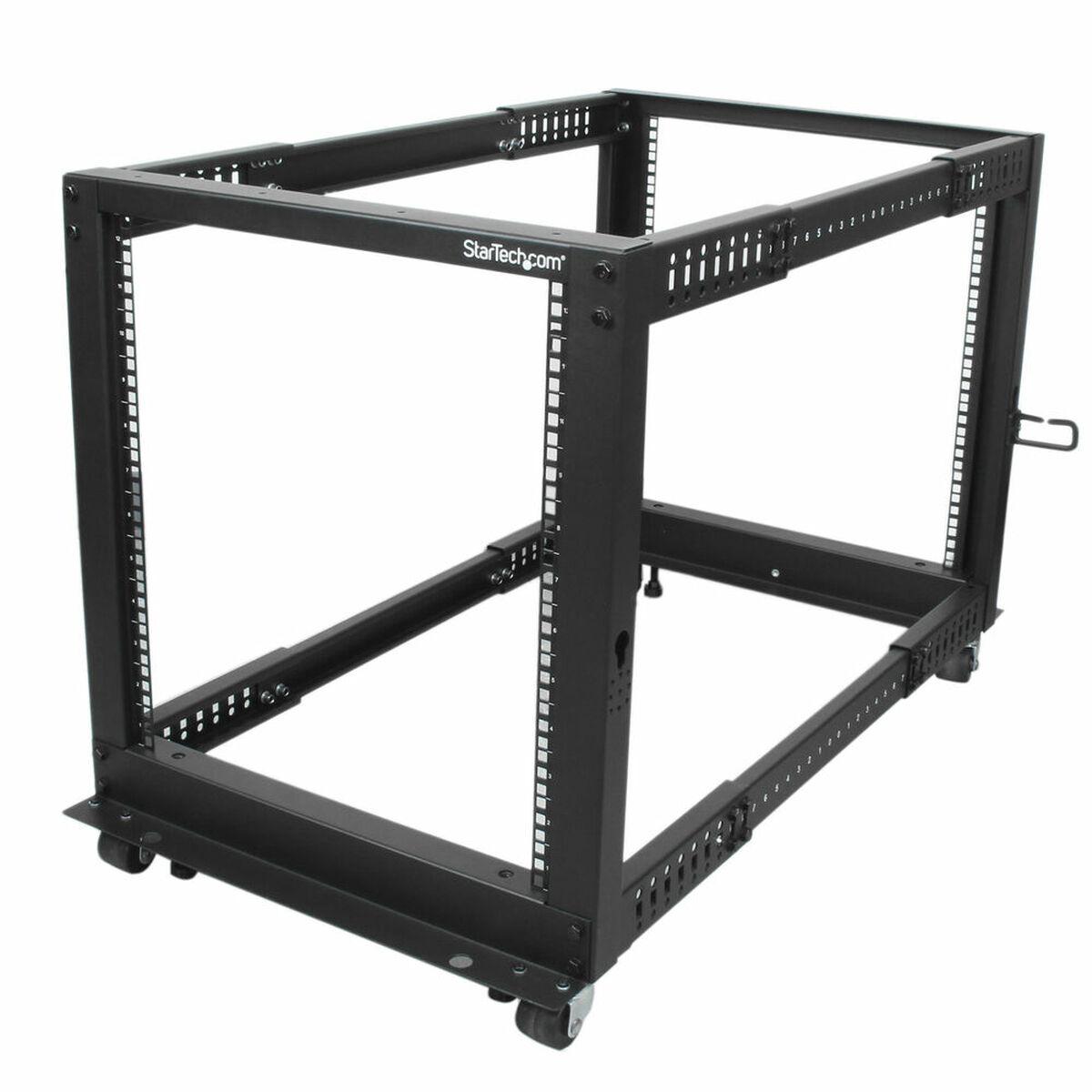 Rack Kabinet Vægmonteret Startech 4postrack12u Sort Stål