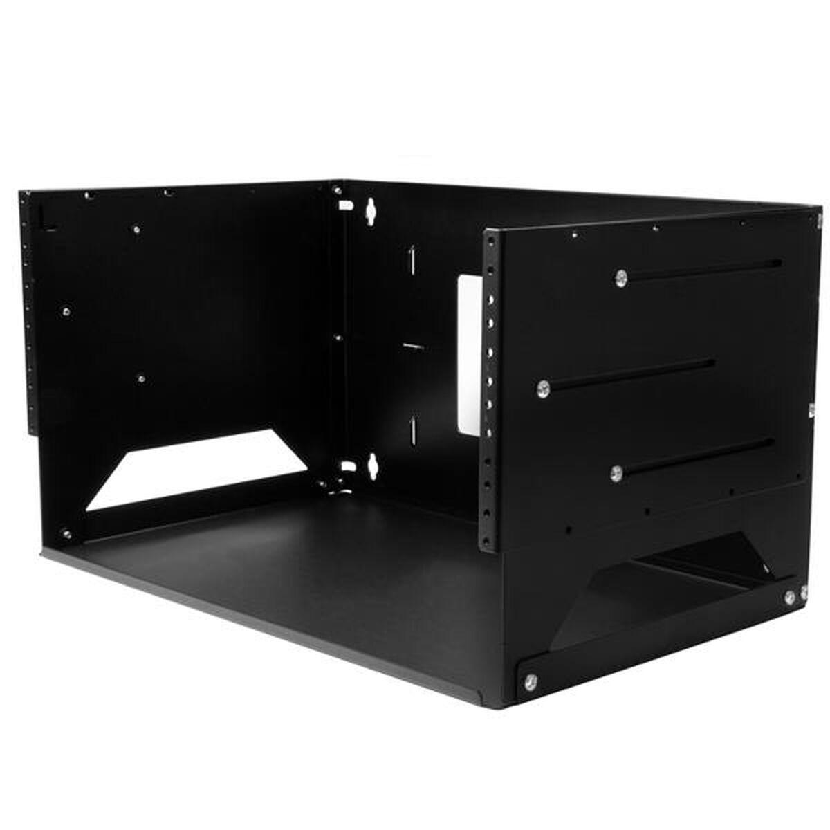 Rackskab Vægmonteret Startech Wallshelf4u Sort