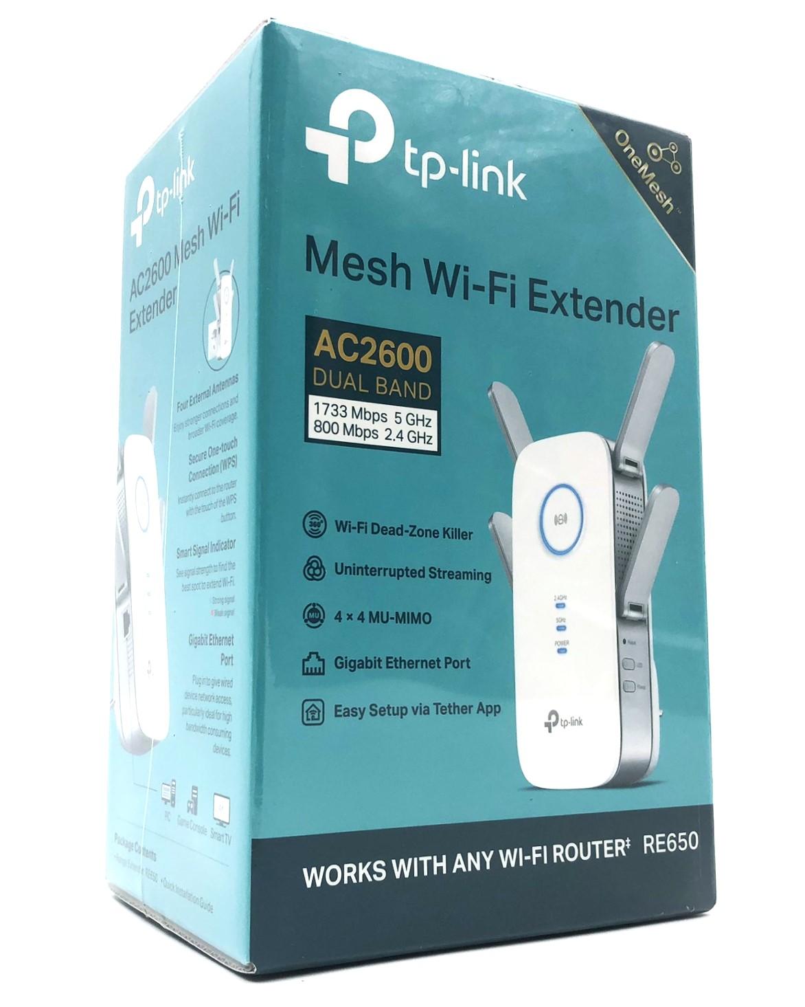 Rækkeviddeforlænger Link Re650 Ac2600 Dual Band