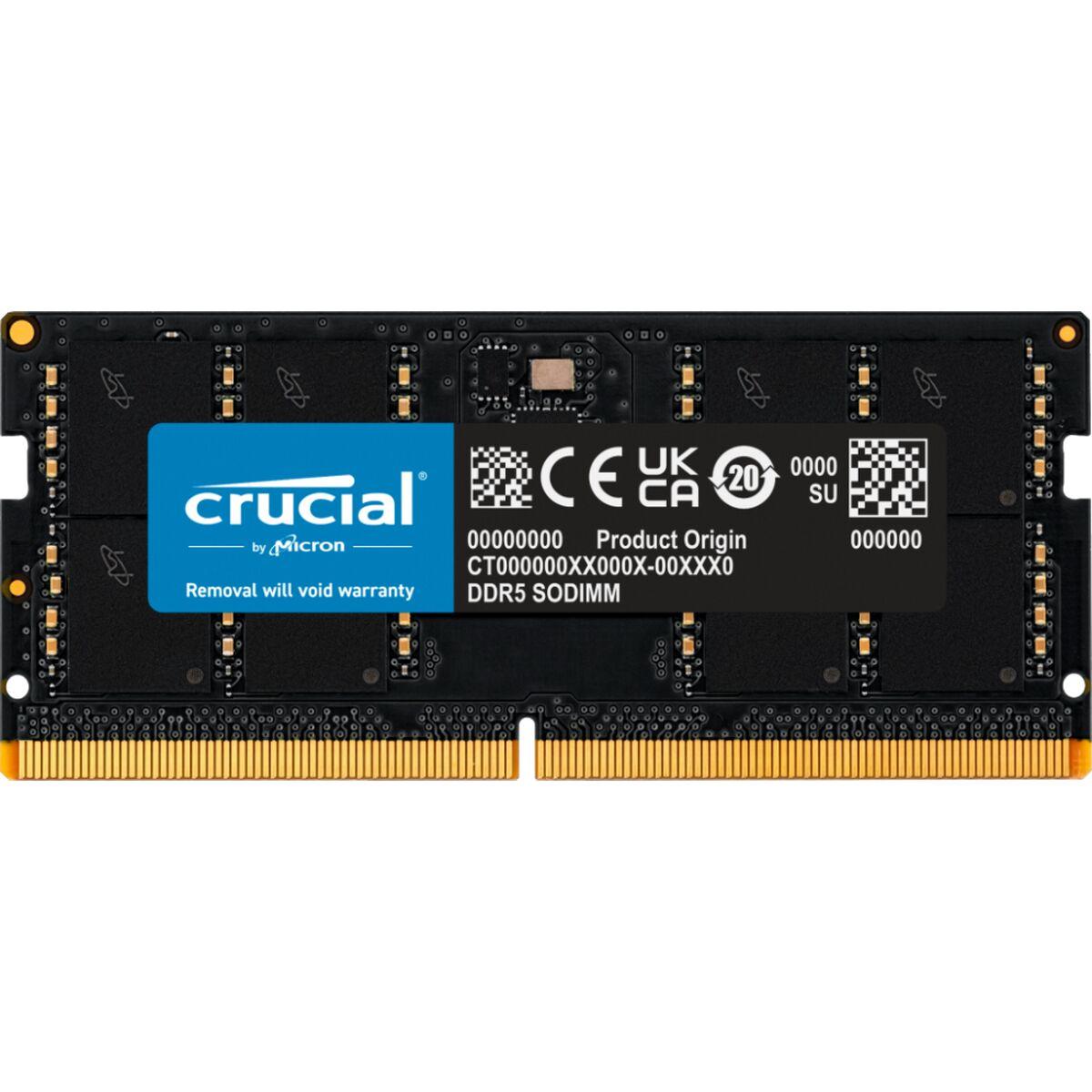 Ram Til Bærbar Crucial Ddr5 5600 Mhz Cl46 Dimm