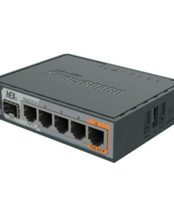 Router Gigabit Mikrotik Hex Rb760igs Rj45 Sfp Poe