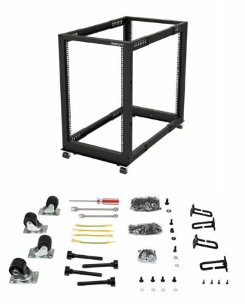 Server Rack Kabinet 18u Startech 4postrack18u Væg Gulvmontering