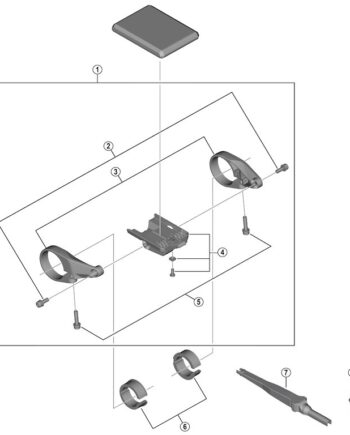 Shimano Steps Holder Enhed 35mm Til Computer Model En610